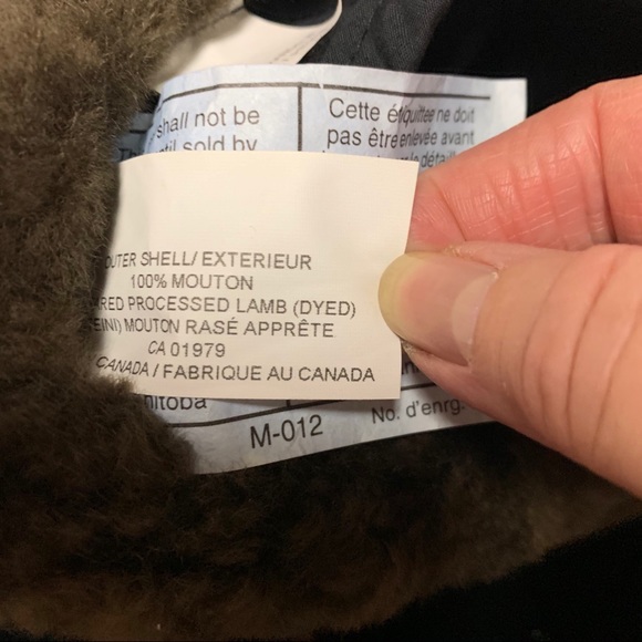 SHEEPSKIN TRAPPER AVIATOR HAT UNISEX CANADA MADE - Picture 4 of 5